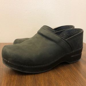 Dansko Professional Black Oiled Clogs